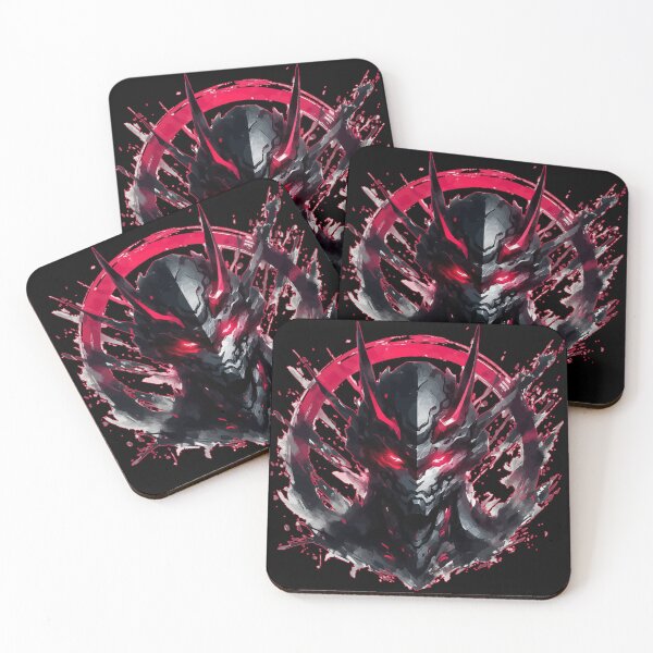 Item preview, Oni Mecha Demon Sumie Enso Art designed and sold by TomFrontierArt.