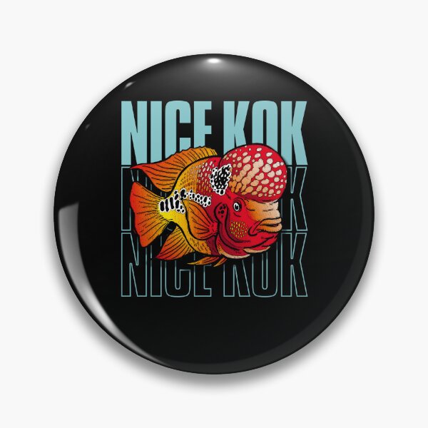 Item preview, Nice Kok Funny Flowerhorn Cichlid Fish Keeper designed and sold by JRRTs.