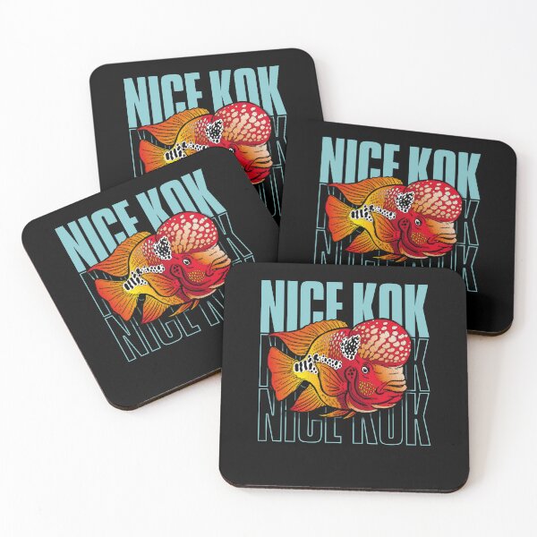 Item preview, Nice Kok Funny Flowerhorn Cichlid Fish Keeper designed and sold by JRRTs.