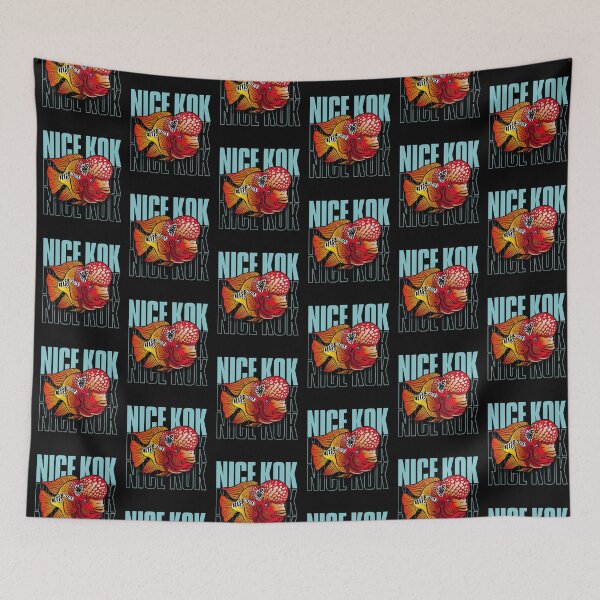 Item preview, Nice Kok Funny Flowerhorn Cichlid Fish Keeper designed and sold by JRRTs.