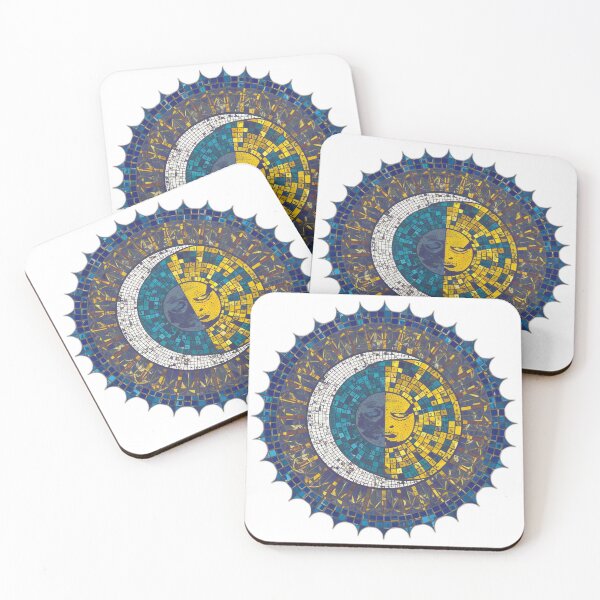 Item preview, Celestial Mosaic Sun/Moon designed and sold by onicaras.