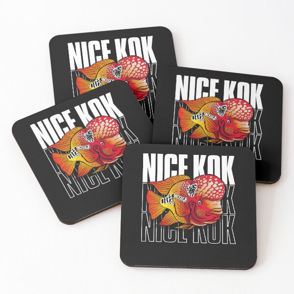 Item preview, Nice Kok Funny Flowerhorn Cichlid Fish Keeper designed and sold by JRRTs.