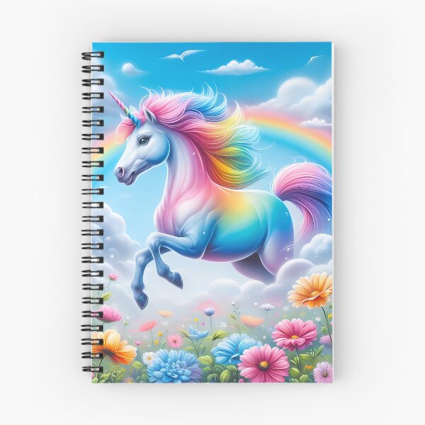 Item preview, Enchanted Unicorn and Rainbow Meadow designed and sold by Vitalka-uk.