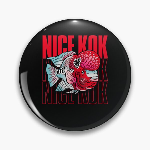 Item preview, Nice Kok Funny Flowerhorn Cichlid Fish Keeper designed and sold by JRRTs.