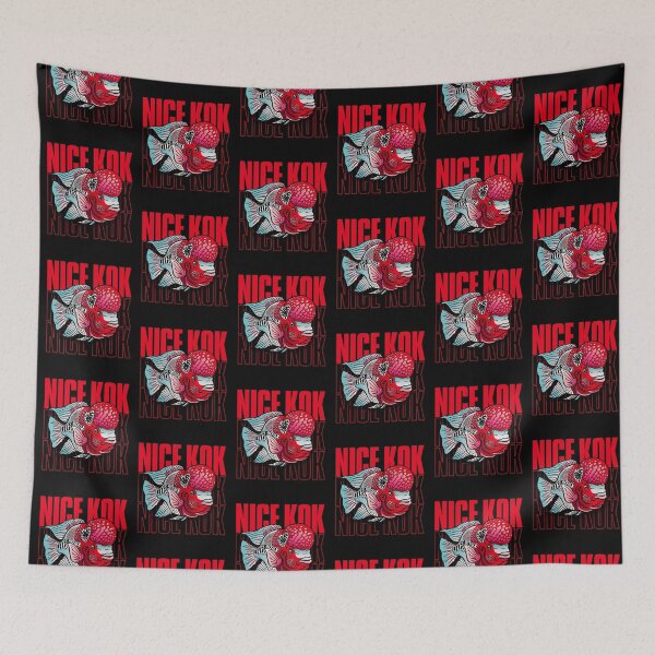 Item preview, Nice Kok Funny Flowerhorn Cichlid Fish Keeper designed and sold by JRRTs.
