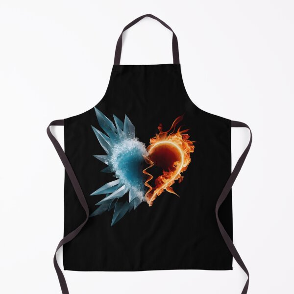 Item preview, Ice/Fire Heart designed and sold by Haunting Visions.