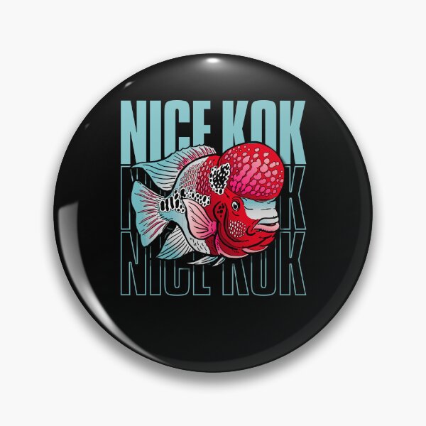 Item preview, Nice Kok Funny Flowerhorn Cichlid Fish Keeper designed and sold by JRRTs.