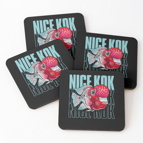 Item preview, Nice Kok Funny Flowerhorn Cichlid Fish Keeper designed and sold by JRRTs.