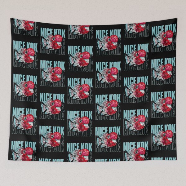Item preview, Nice Kok Funny Flowerhorn Cichlid Fish Keeper designed and sold by JRRTs.