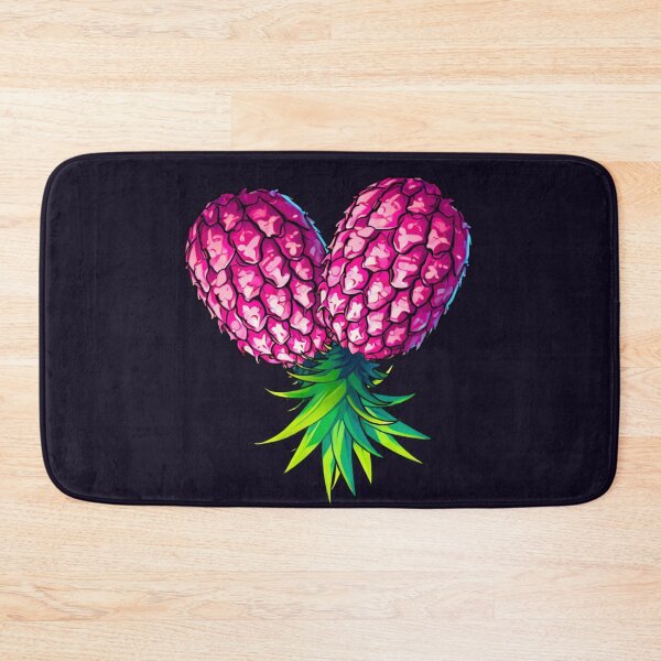 Item preview, Upside Down Pineapples, One Heart | IYKYK Lifestyle | Black designed and sold by JLEmporium.