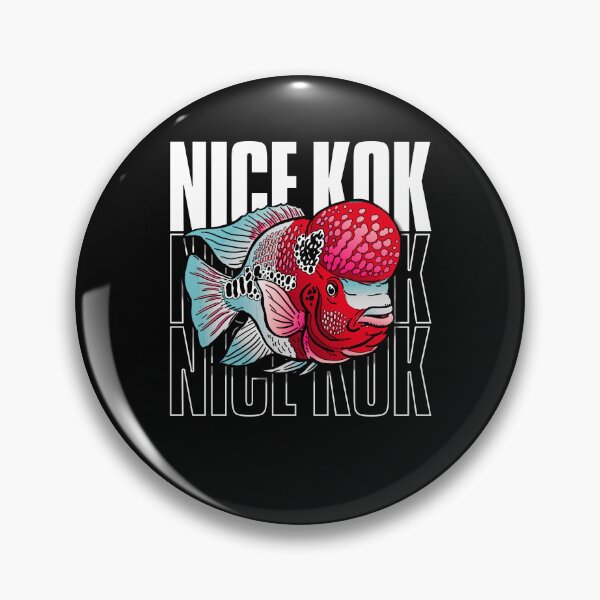Item preview, Nice Kok Funny Flowerhorn Cichlid Fish Keeper designed and sold by JRRTs.