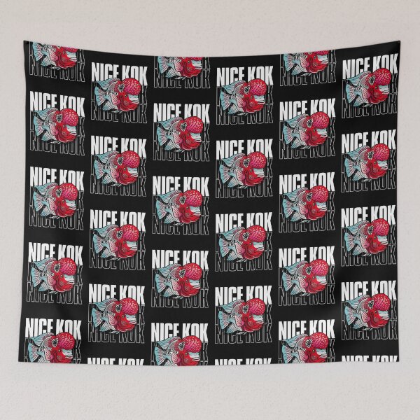 Item preview, Nice Kok Funny Flowerhorn Cichlid Fish Keeper designed and sold by JRRTs.