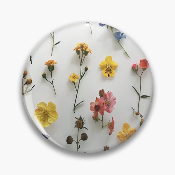 Item preview, Pressed Flowers on White Background designed and sold by FaganStudio6696.