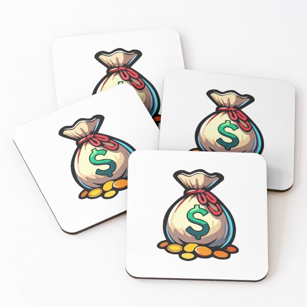 Item preview, Cartoon Money Bag with Dollar Sign designed and sold by Akioos.