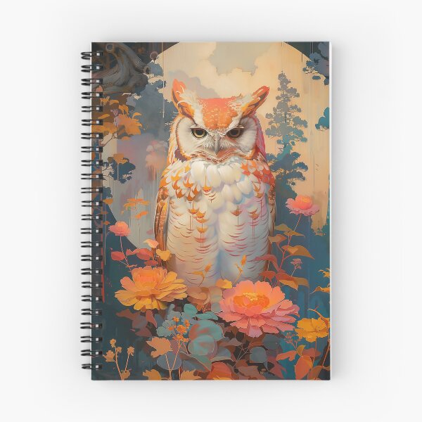 Item preview, Flower Owl designed and sold by DavidLoblaw.