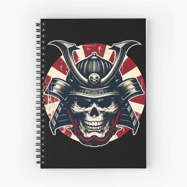 Item preview, Samurai Oni Skull designed and sold by TomFrontierArt.
