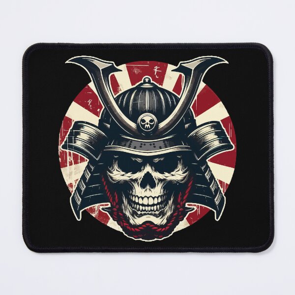 Item preview, Samurai Oni Skull designed and sold by TomFrontierArt.