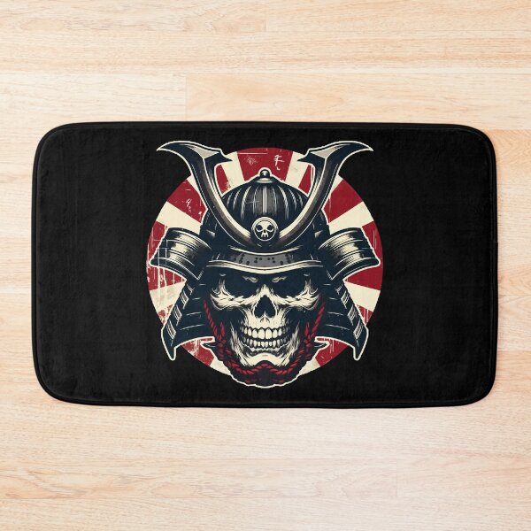 Item preview, Samurai Oni Skull designed and sold by TomFrontierArt.