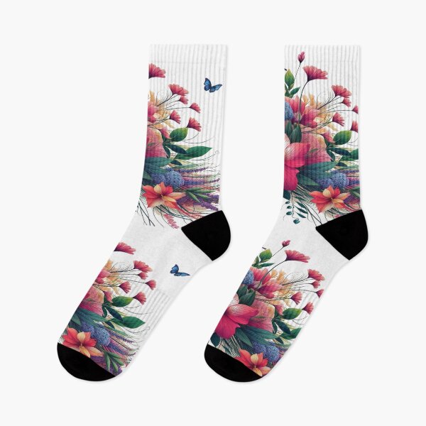 Item preview, Duvet covers and bedspread with bouquet of colorful flowers designed and sold by Ulykit.