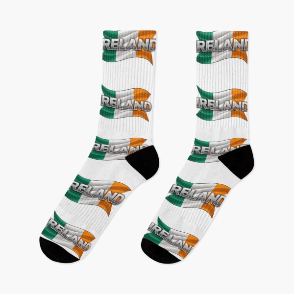 Item preview, Ireland on Irish Tricolour Flag designed and sold by REAL IRISH GIFTS.