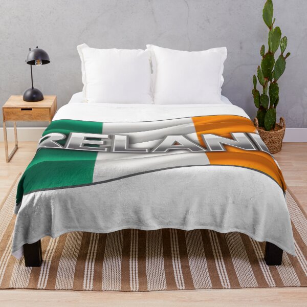 Item preview, Ireland on Irish Tricolour Flag designed and sold by REAL IRISH GIFTS.