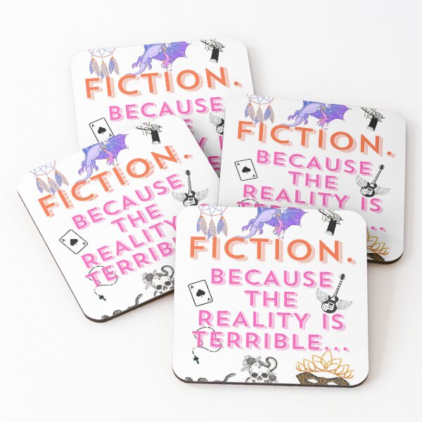 Item preview, Escape into Fiction ✨ Because Reality Bites designed and sold by Imgr00t.