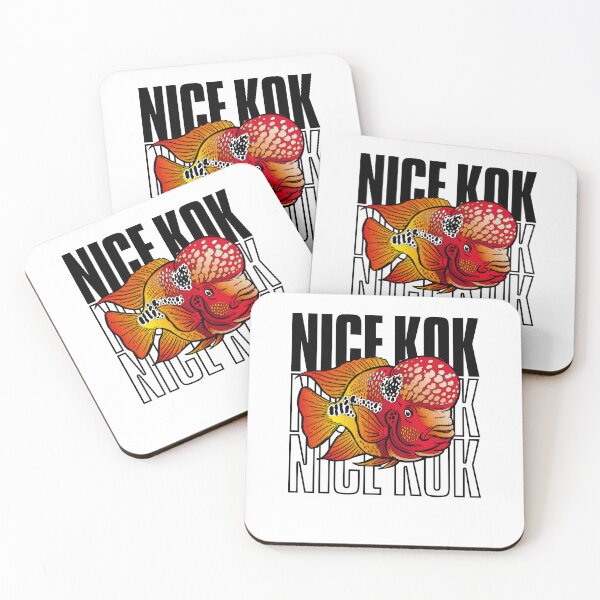 Item preview, Nice Kok Funny Flowerhorn Cichlid Fish Keeper designed and sold by JRRTs.