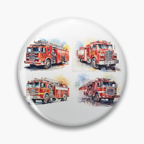 Item preview, Red Firetrucks designed and sold by BuxomBabe21.