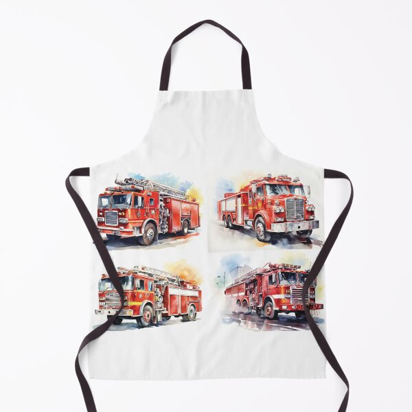 Item preview, Red Firetrucks designed and sold by BuxomBabe21.