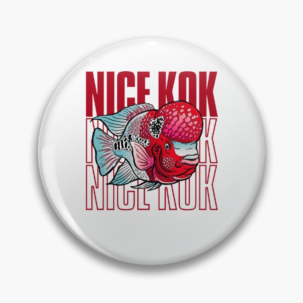 Item preview, Nice Kok Funny Flowerhorn Cichlid Fish Keeper designed and sold by JRRTs.