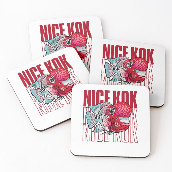 Item preview, Nice Kok Funny Flowerhorn Cichlid Fish Keeper designed and sold by JRRTs.