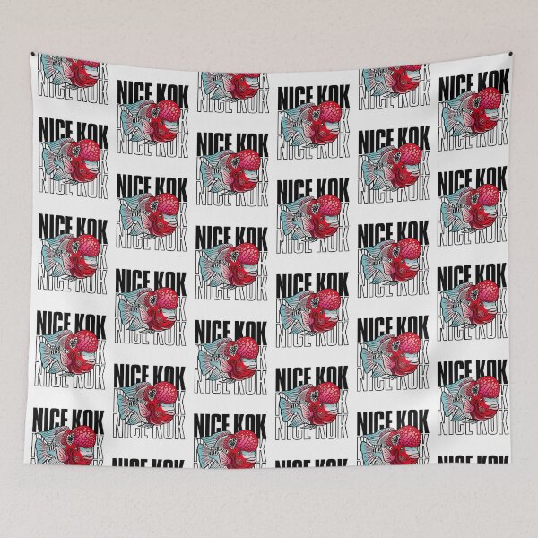 Item preview, Nice Kok Funny Flowerhorn Cichlid Fish Keeper designed and sold by JRRTs.