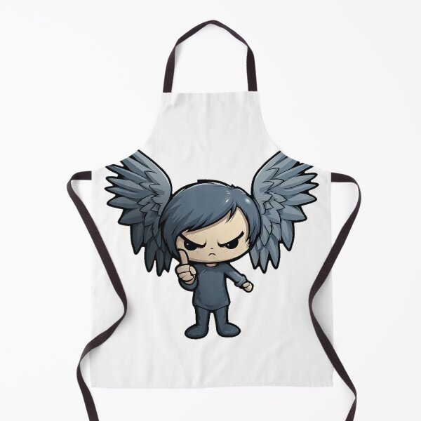 Item preview, Grey Scolding Angel designed and sold by Line Designs By Duck.