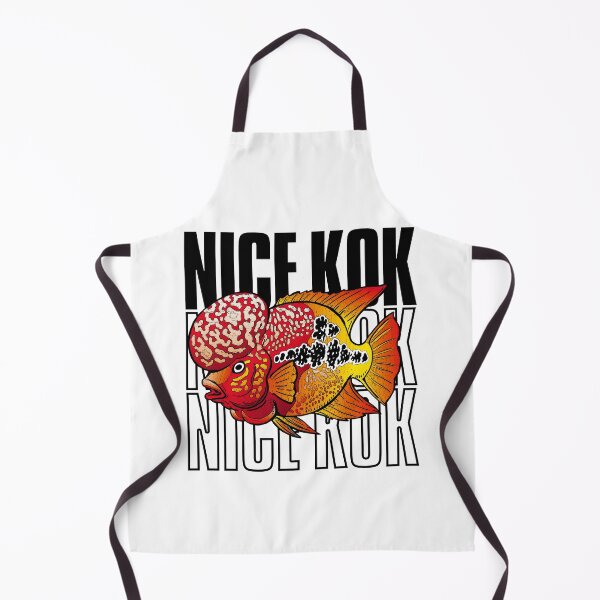 Item preview, Nice Kok Funny Flowerhorn Cichlid Fish Keeper designed and sold by JRRTs.