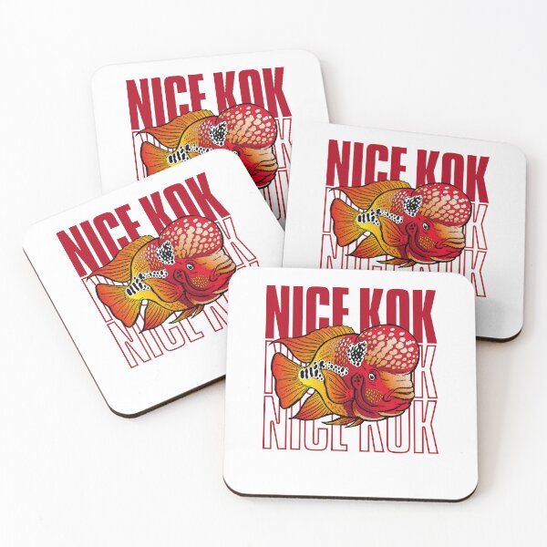 Item preview, Nice Kok Funny Flowerhorn Cichlid Fish Keeper designed and sold by JRRTs.