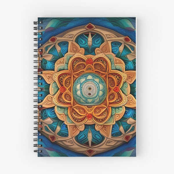 Item preview, Multicolor Indu Mandala designed and sold by MandalasShops.