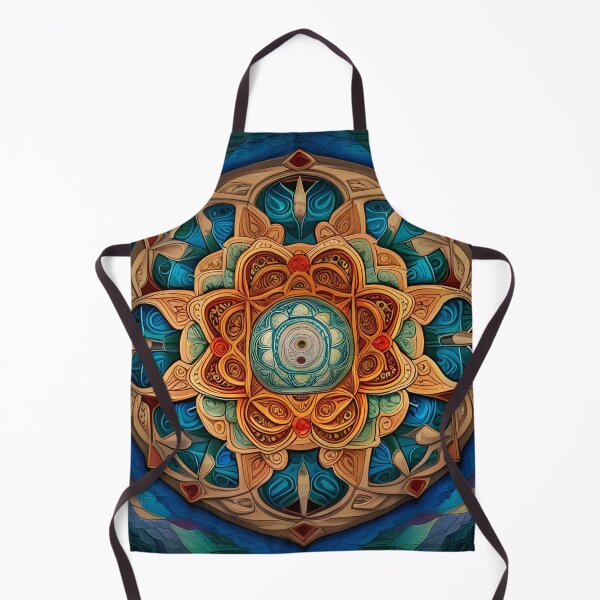 Item preview, Multicolor Indu Mandala designed and sold by MandalasShops.