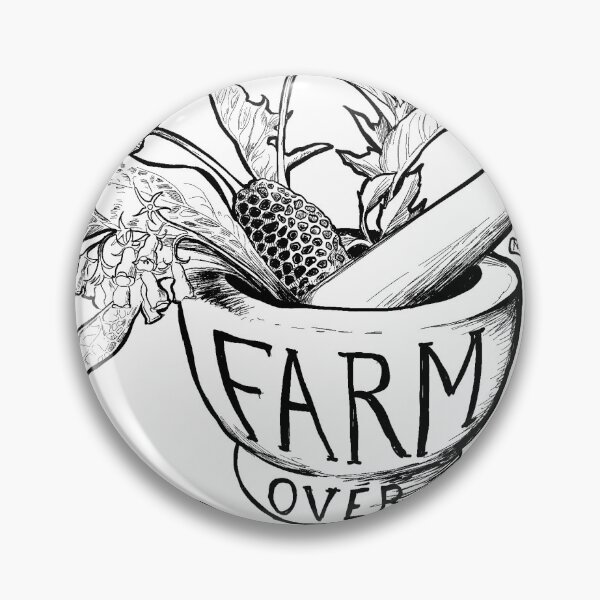 Item preview, Farm over pharma designed and sold by ApisArcadia.