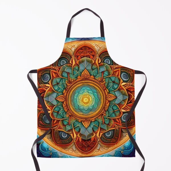 Item preview, Multicolor Indu Mandala designed and sold by MandalasShops.