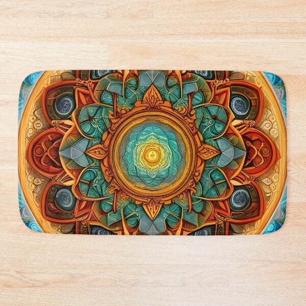 Item preview, Multicolor Indu Mandala designed and sold by MandalasShops.