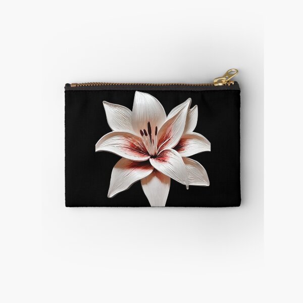 Item preview, Big white Lily watercolor flower designed and sold by AKRE R.