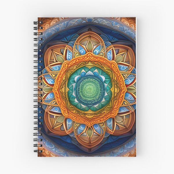 Item preview, Multicolor Indu Mandala designed and sold by MandalasShops.