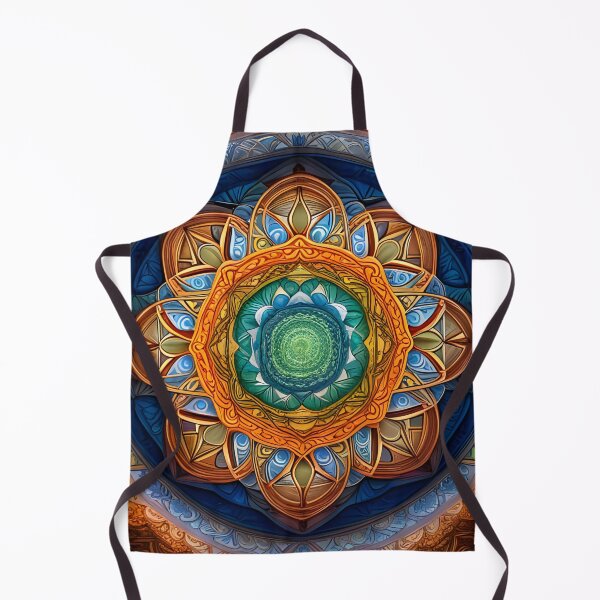 Item preview, Multicolor Indu Mandala designed and sold by MandalasShops.