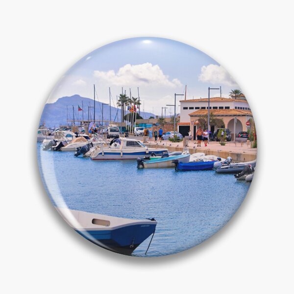 Item preview, Blue Dinghy in Puerto Pollensa designed and sold by Violaman.
