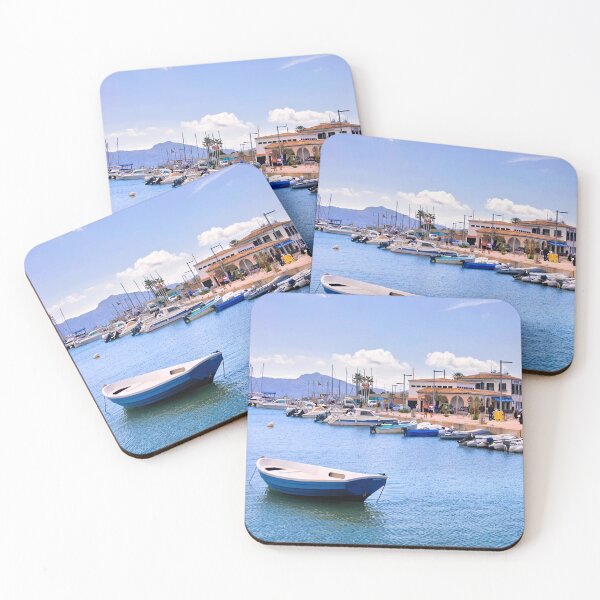 Item preview, Blue Dinghy in Puerto Pollensa designed and sold by Violaman.