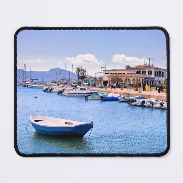 Item preview, Blue Dinghy in Puerto Pollensa designed and sold by Violaman.