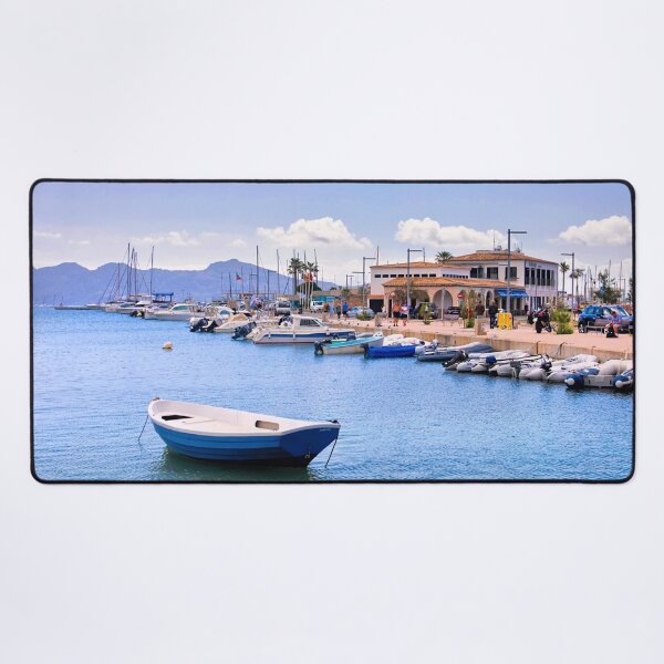 Item preview, Blue Dinghy in Puerto Pollensa designed and sold by Violaman.