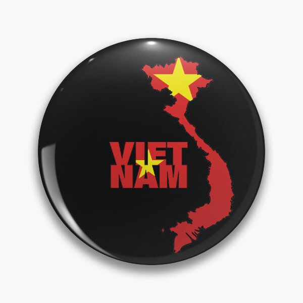 Item preview, Vietnam Flag Map Hanoi designed and sold by AnimalsDH305.