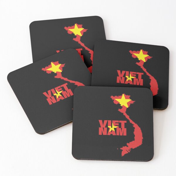 Item preview, Vietnam Flag Map Hanoi designed and sold by AnimalsDH305.