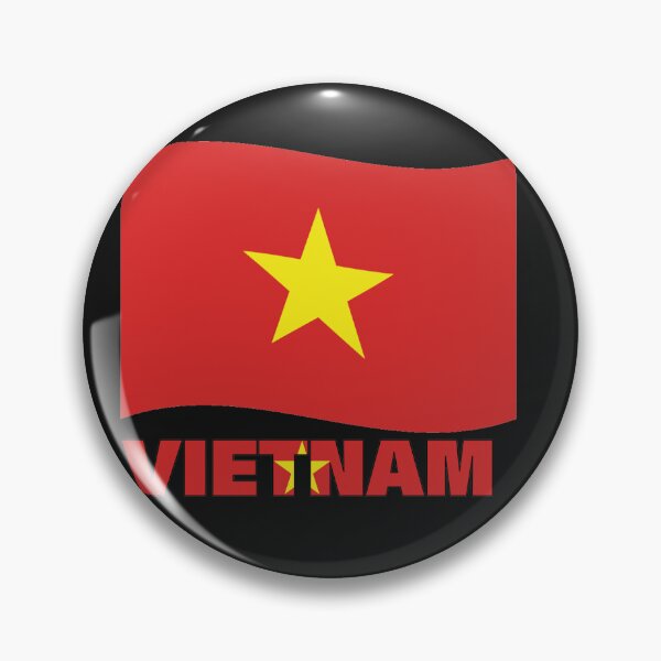 Item preview, Vietnam Flag Map Hanoi designed and sold by AnimalsDH305.